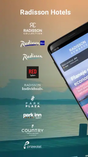 Radisson Hotels – reservas screenshot
