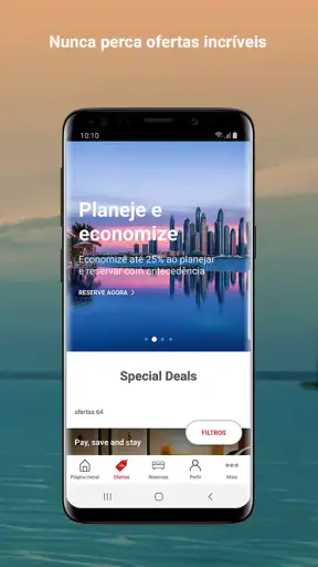 Radisson Hotels – reservas screenshot
