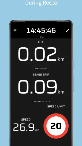 Rally Tripmeter screenshot