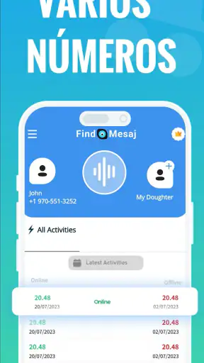 Rastreador online WA screenshot
