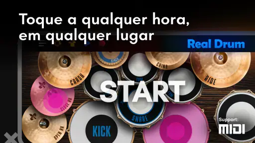 Real Drum: bateria eletrônica screenshot