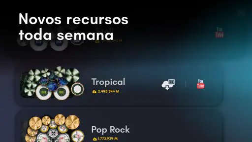 Real Drum: bateria eletrônica screenshot