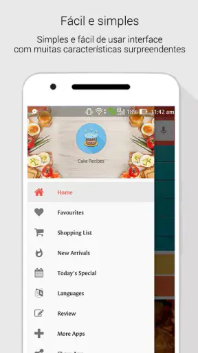 Receitas de Bolo screenshot