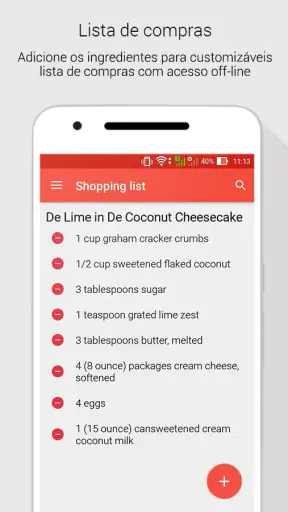 Receitas de Bolo screenshot