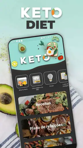Receitas Keto: Dieta Keto screenshot