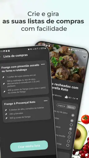 Receitas Keto: Dieta Keto screenshot