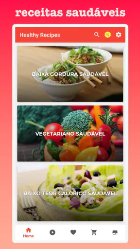 Receitas Saudáveis screenshot