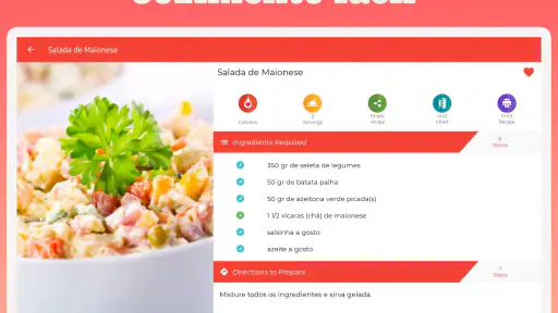 Receitas Saudáveis screenshot