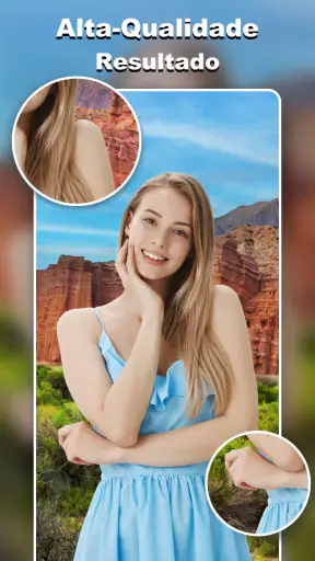 Recortar e Colar Foto Editor screenshot
