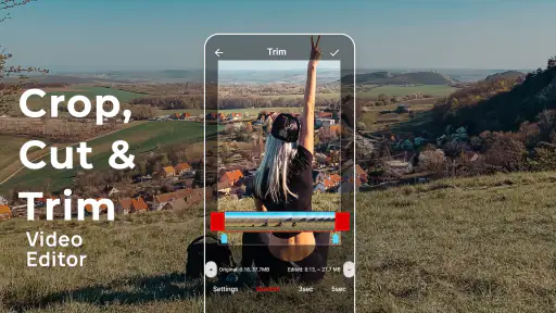 Recortar e Cortar Vídeo screenshot