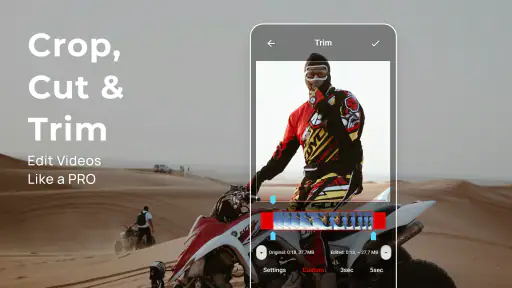 Recortar e Cortar Vídeo screenshot
