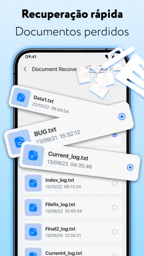 Recuperação de arquivos: fotos screenshot