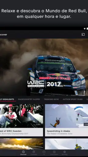 Red Bull TV: Vídeos & Esportes screenshot
