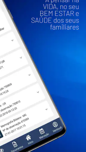 Rede diagnóstico clínicas screenshot