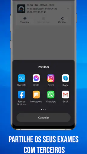 Rede diagnóstico clínicas screenshot