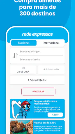 Rede Expressos screenshot