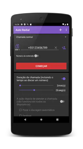 Remarcação Automática screenshot