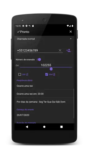 Remarcação Automática screenshot