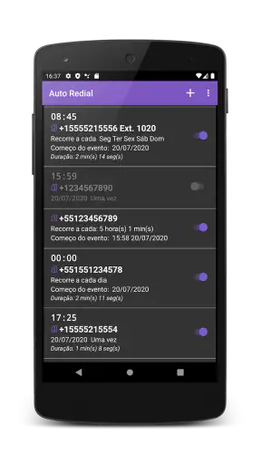 Remarcação Automática screenshot