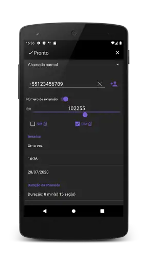 Remarcação Automática screenshot