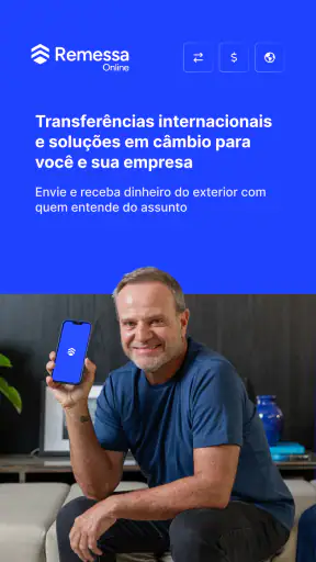 Remessa Online: Câmbio PJ e PF screenshot