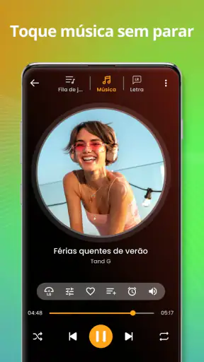 Reprodutor de música screenshot
