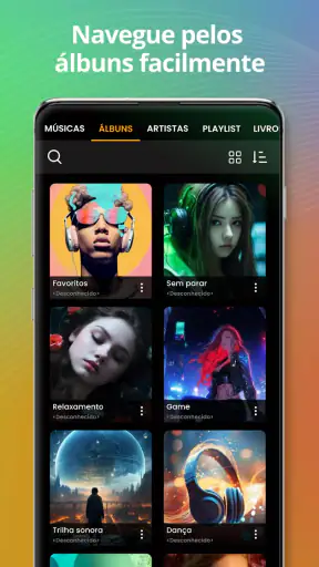 Reprodutor de música screenshot