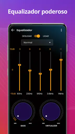 Reprodutor de música screenshot