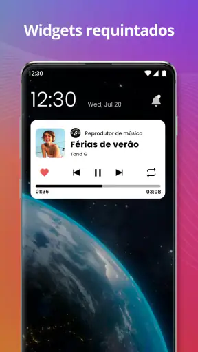 Reprodutor de música screenshot