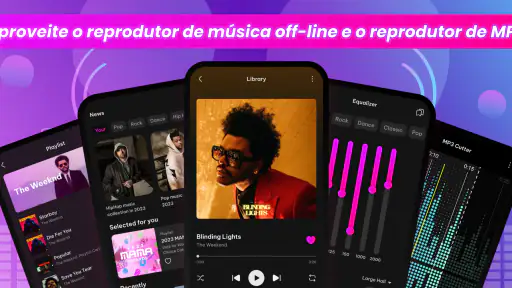 Reprodutor de Música & MP3 App screenshot