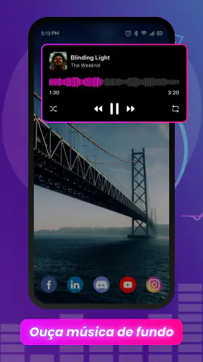 Reprodutor de Música & MP3 App screenshot