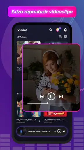 Reprodutor de Música & MP3 App screenshot