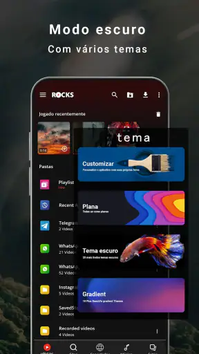 Reprodutor de vídeo HD e Mp3 screenshot