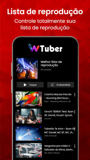 Reprodutor de Vídeo - wTuber screenshot