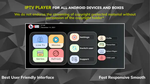 REPRODUTOR IPTV BLINK screenshot