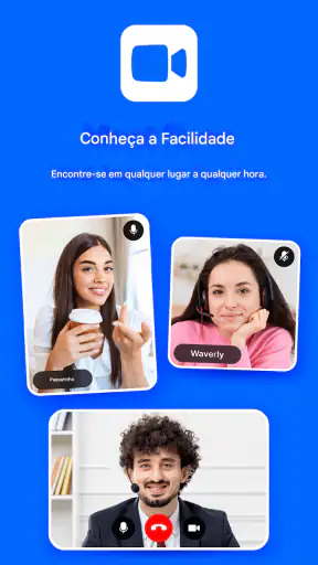 Reunião de vídeo screenshot