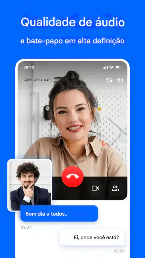Reunião de vídeo screenshot