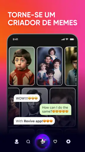 Revive: App AI Animação Rosto screenshot