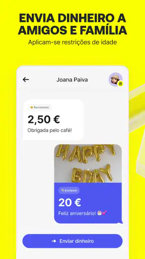 Revolut <18 screenshot