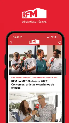 RFM: só grandes músicas. screenshot