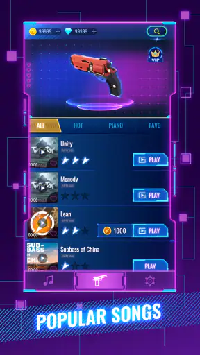 Rhythm Fire - Jogo de Tiro EDM screenshot
