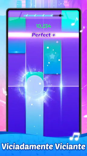 Rhythm Rush Lite-jogo de piano screenshot
