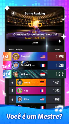 Rhythm Rush Lite-jogo de piano screenshot