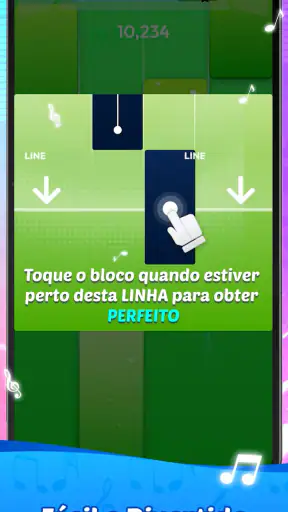 Rhythm Rush Lite-jogo de piano screenshot