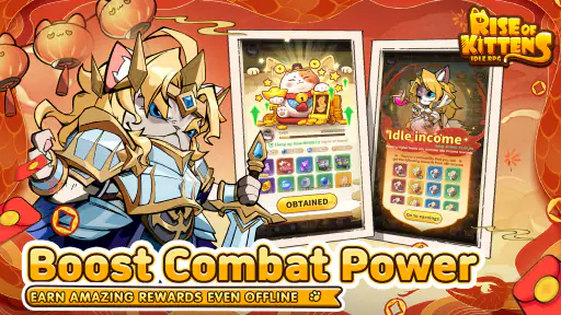 Rise of Kittens: Idle RPG screenshot