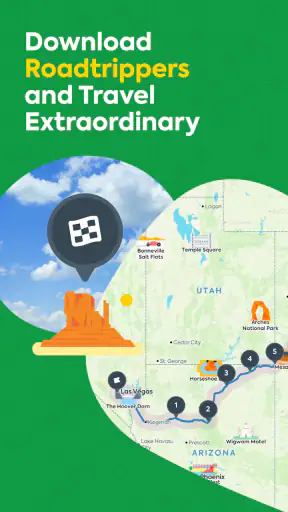 Roadtrippers - Trip Planner screenshot