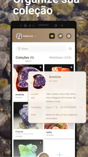 Rock Identifier: Pedra Scanner screenshot