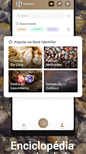 Rock Identifier: Pedra Scanner screenshot