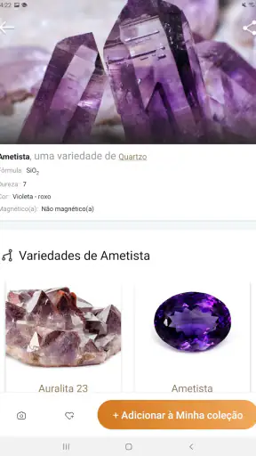 Rock Identifier: Pedra Scanner screenshot