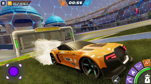 Rocket Car: Car Ball Games screenshot